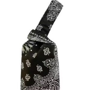 Yaito Paisley One Handle Knot Bag